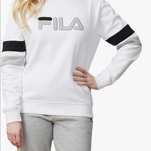 Fila Women's Michele Pullover Crewneck Sweatshirt